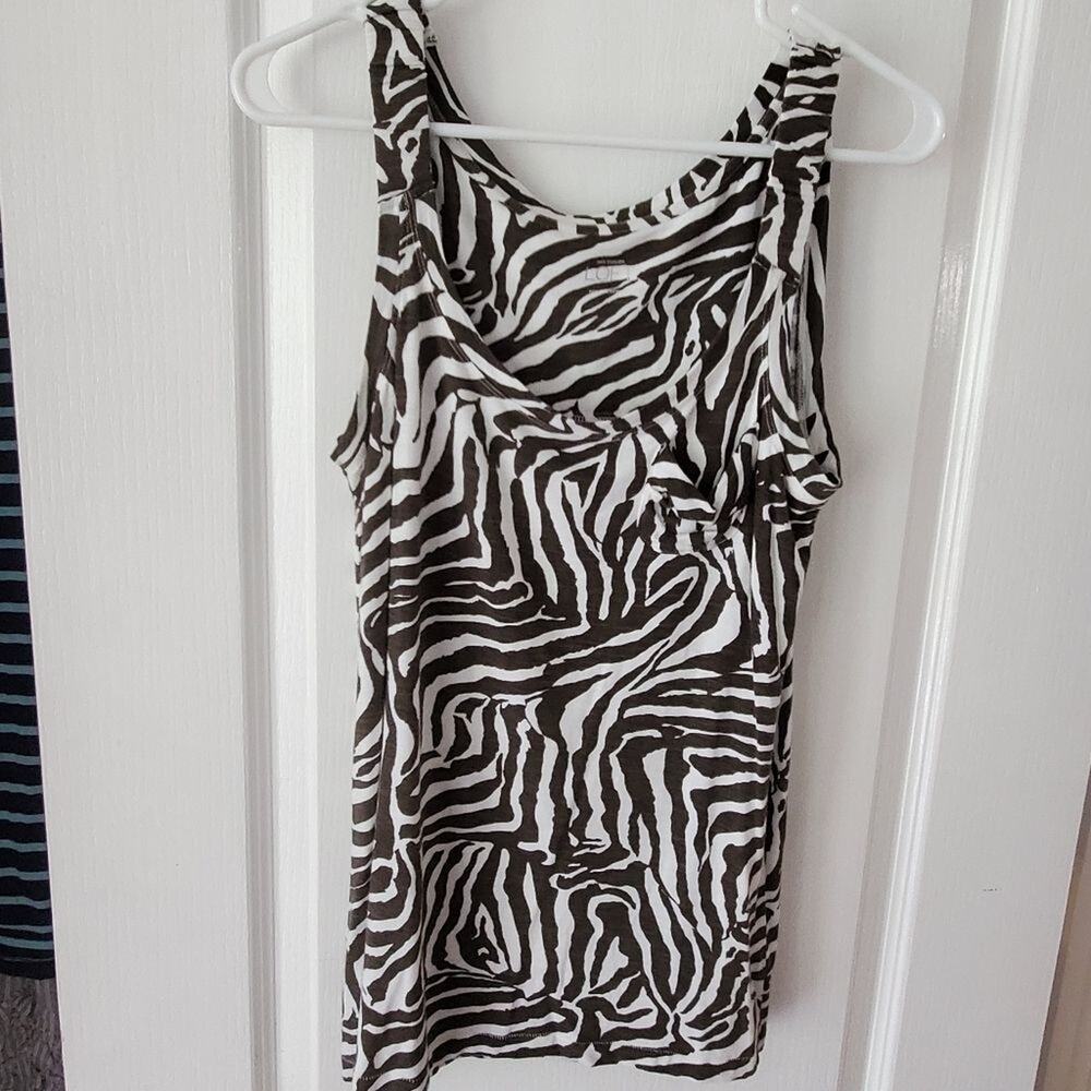 LOFT GIRAFFE print super soft tank top